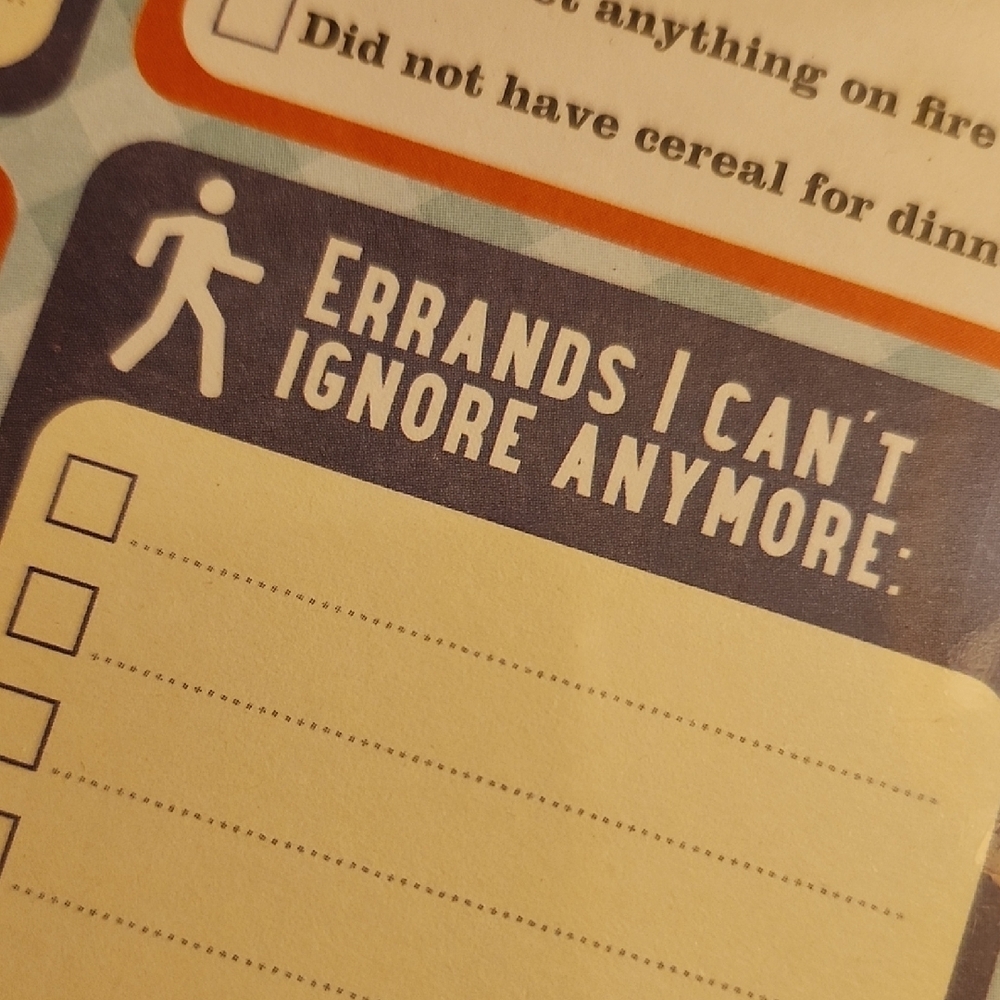 Adulting To-Do List Notepad - Multicolor - Picture 7 of 10